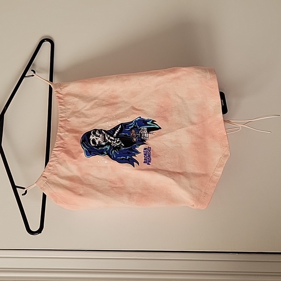 CLEARANCE NWT Broken Promises Reaper Tube Top Size Large - Picture 1 of 5